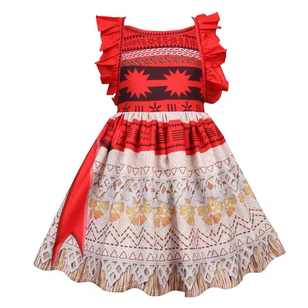 Disney Moana Dress Size 4-5T
